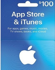 iTunes 100 USD Apple Store Credit