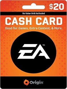 EA Origin Cash Card - 20 DOLLAR