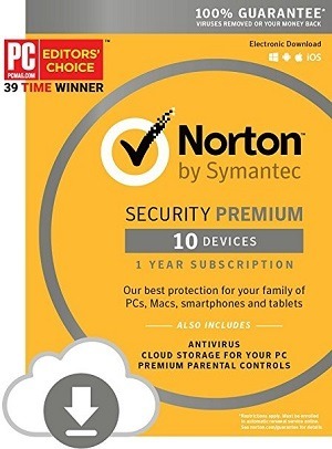 Norton Security Deluxe - 10 Device [Download Code]