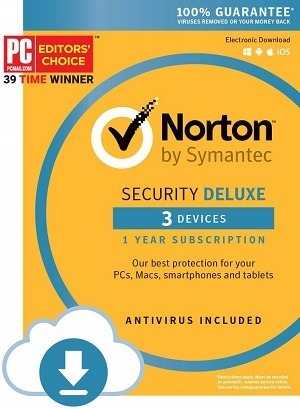 Norton Security Deluxe - 3 Device [Download Code]