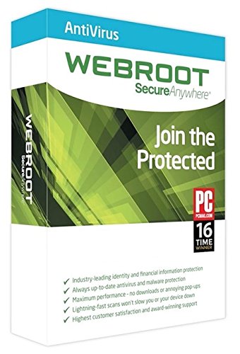 Webroot SecureAnywhere AntiVirus 1YEAR / 1 PC(KEY)