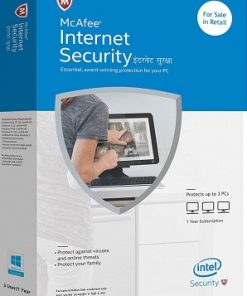 McAfee Internet Security 2018 -3 YEARS / 1 PC + BONUS