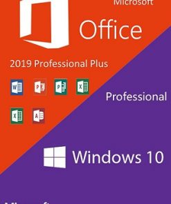Windows10 Pro Oem + Office 2019 Professional Plus Cd Keys Pack