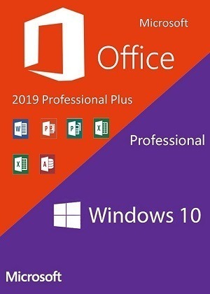 Windows10 Pro Oem + Office 2019 Professional Plus Cd Keys Pack