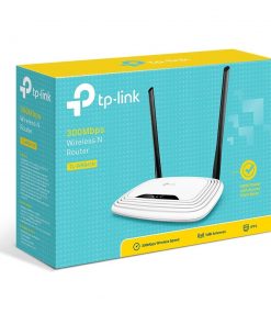 TP-Link N300 Wireless Wi-Fi Router - 2 x 5dBi High Power Antennas, Up to 300Mbps (TL-WR841N)