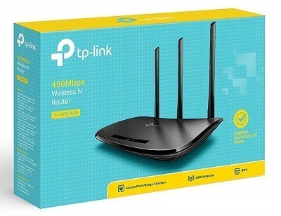 TP-Link N450 Wi-Fi Router - Wireless Internet Router for Home(TL-WR940N)