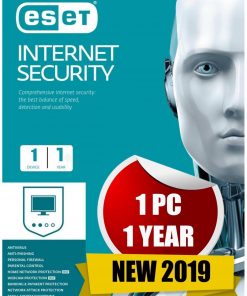 ESET NOD32 Internet Security 2019 1pc/1yr 365 Days Subscription