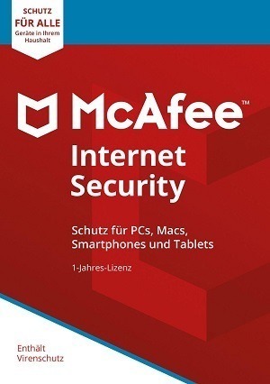 McAfee Internet Security 2022 Unlimited Devices/1 Year Full Version Antivirus