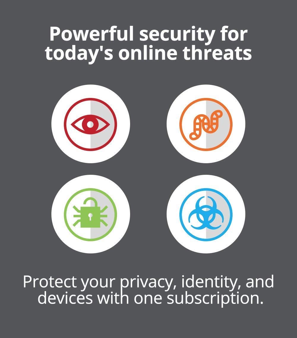 2 Year Subscription Unlimited Devices McAfee Total Protection Antivirus 2019 