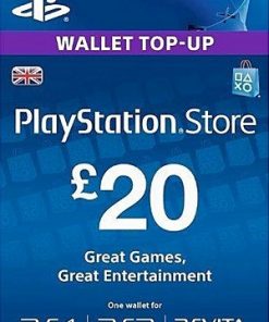 Playstation Network 20 Pounds Card