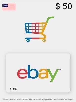 compra en nuestra tienda online: Gift card Ebay 50$